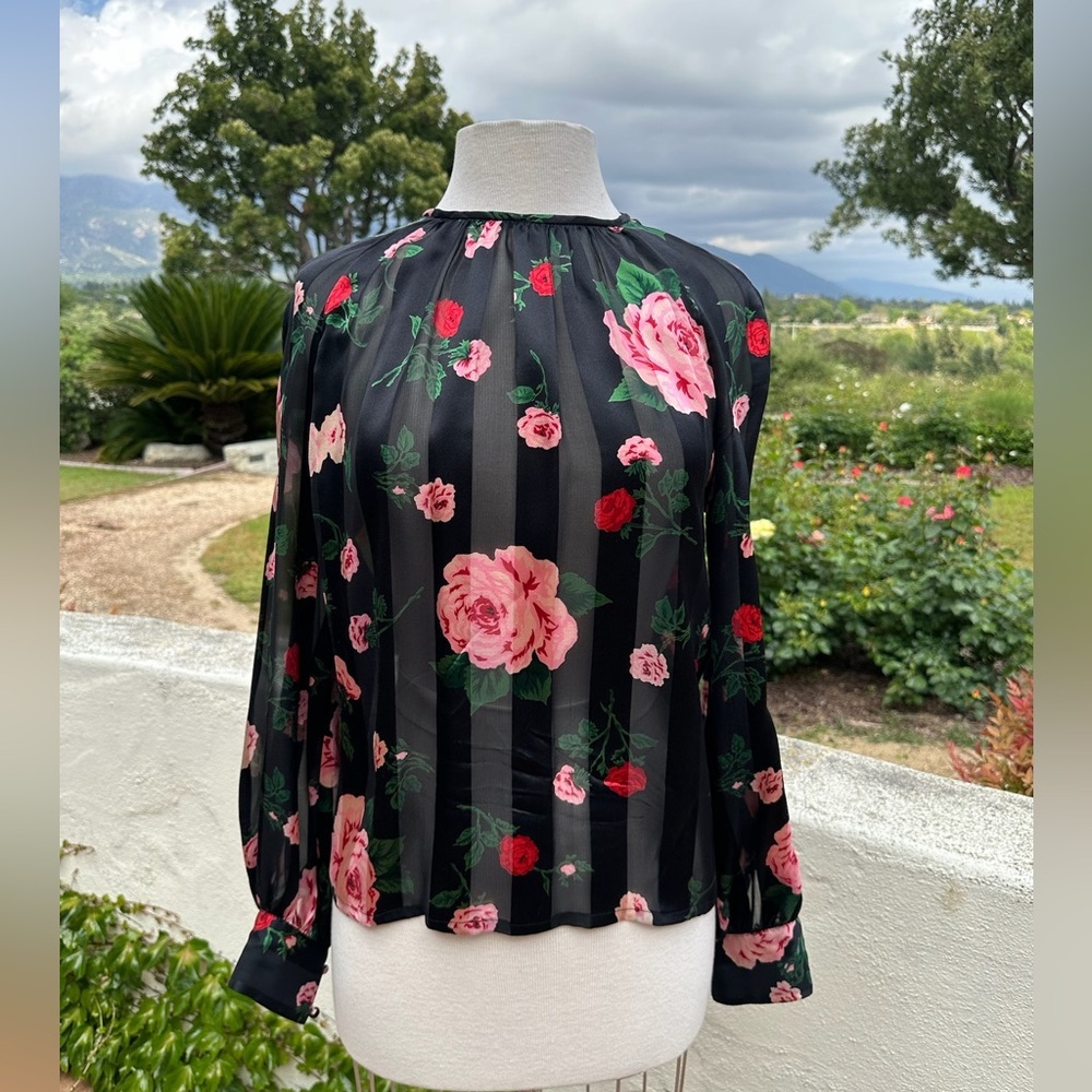NWT Vintage Umi Collections by Ann Crimmins Blouse - size 6